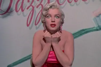 THE SEVEN YEAR ITCH film still of Marilyn Monroe
