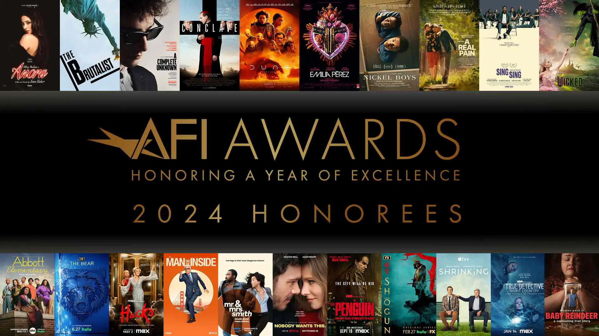 AFI AWARDS 2024 Honorees Announced American Film Institute