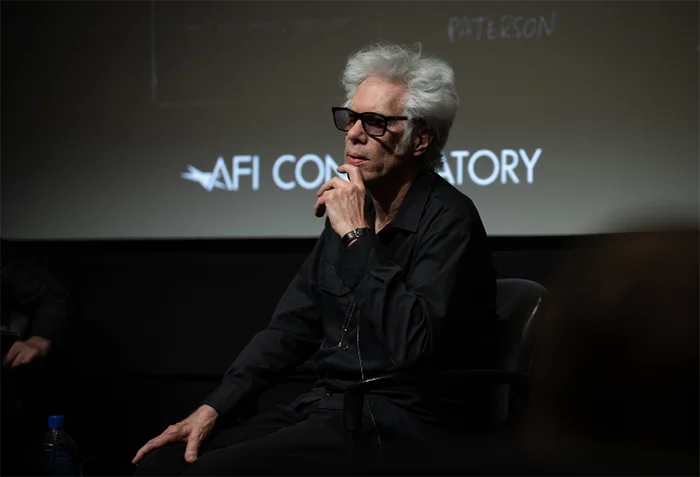HLMS-20260318-JarmuschJim-NIGHT_ON_EARTH-DSC02380 Jim Jarmusch at Harold Lloyd Masters Seminar, March 18, 2026. AFI ARCHIVE.