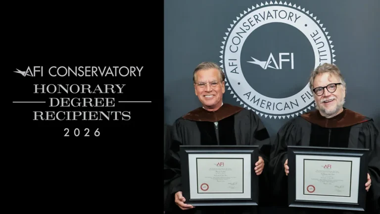 Guillermo del Toro and Aaron Sorkin Receive Honorary Degrees at AFI Conservatory Commencement</a>